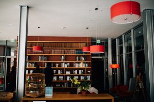 A view of the living room inside the ISGM