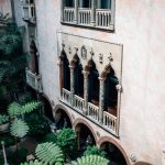 Courtyard windows