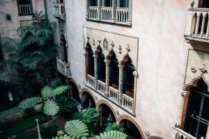 Courtyard windows