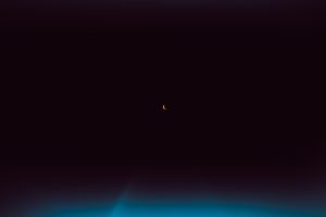Totality approaches, the sun is a tiny sliver a this point.