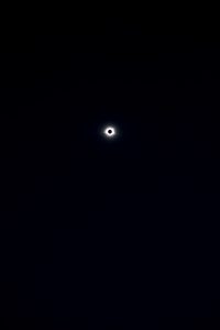 Totality of the eclipse