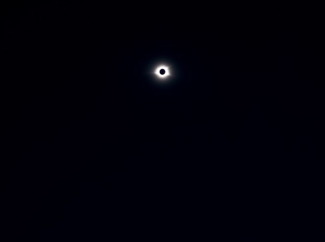 Totality of the eclipse